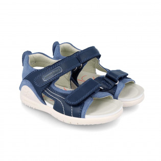 Sandalias azul marino niño...