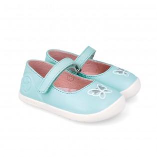 Zapatos Barefoot azules...