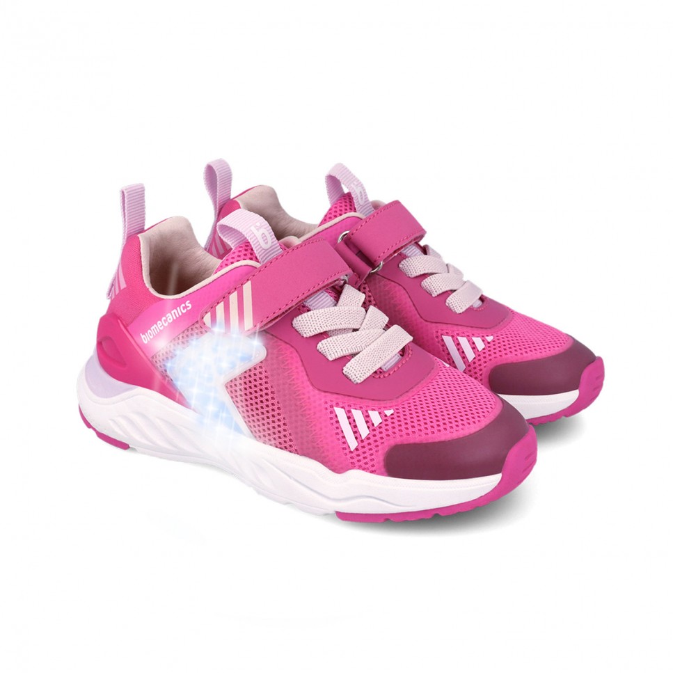 Deportivos rosas con luces para niña 262274-B146