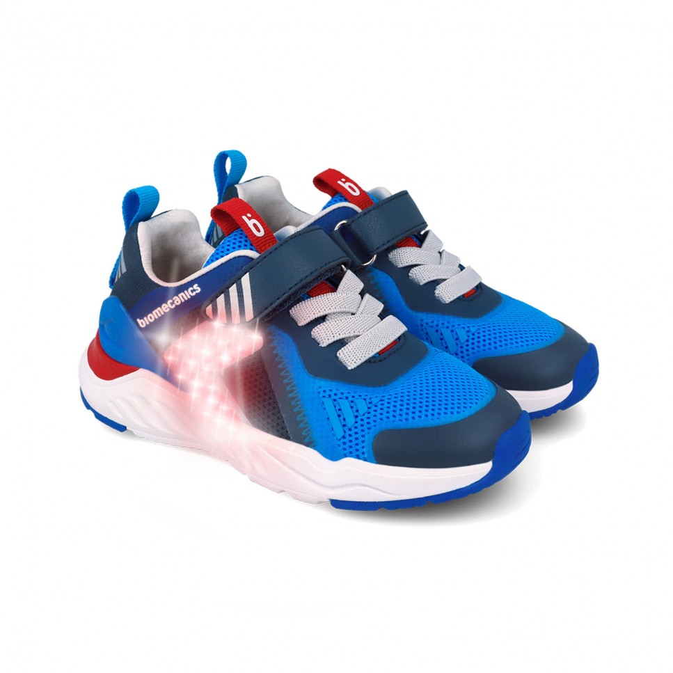 Deportivos azules con luces para niño 262274-A008