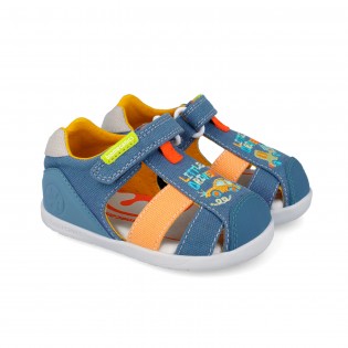 Sandalias Barefoot de lona...
