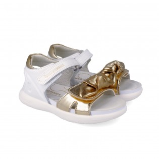 Sandalias lazo para niña...
