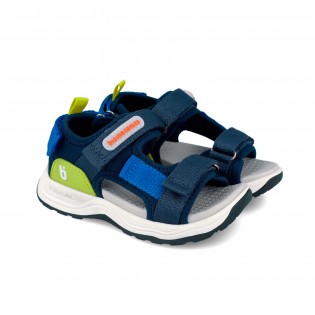Sandalias trekking azules...