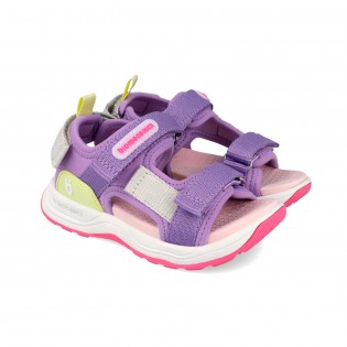 Sandalias trekking lilas...