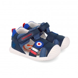 First steep sandals...