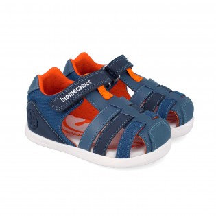 Sandalias Barefoot azules...