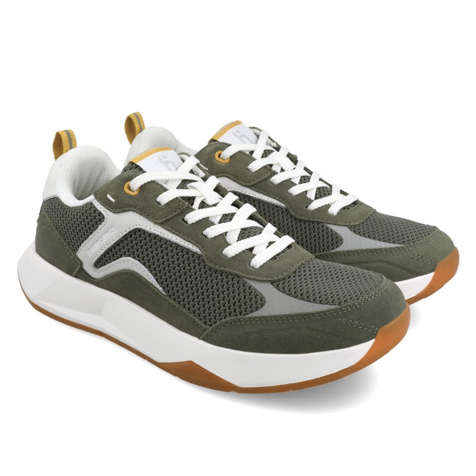 Deportivos verdes para hombre 26202-B801