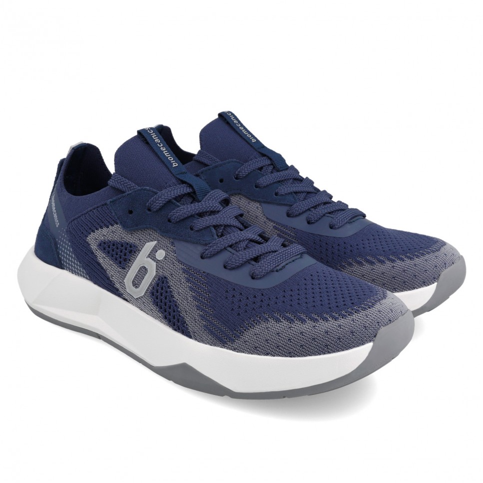 Deportivos azul marino de hombre 26203-A089