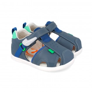 Sandalias Barefoot azules...