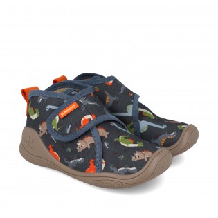 Navy blue slippers for boys...