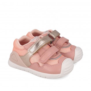 Pink First Steps Sneakers...