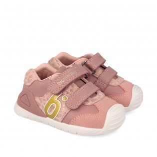 Pink First Steps Sneakers...