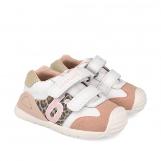White and Pink First Steps...