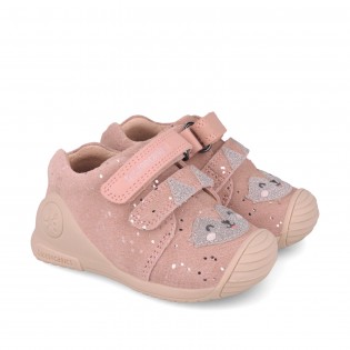 Botines rosas primeros...
