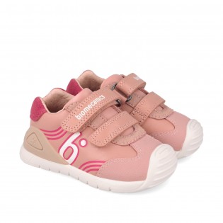 Pink first steps trainers...