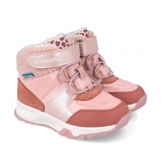 Botines BioTEX rosas...